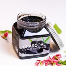 Load image into Gallery viewer, Sherbet Charcoal Body Scrub 350ml
