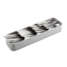 Load image into Gallery viewer, Tiered Cutlery Organiser and Knife Organiser Set

