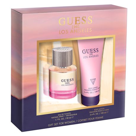 Guess 1981 LA for Her 50ml EDT and 100ml Body Lotion Buy Online in Zimbabwe thedailysale.shop