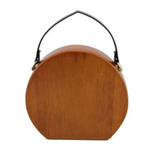 Load image into Gallery viewer, Blackcherry Top Handle Clutch-Tan
