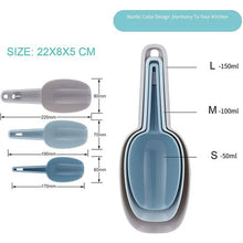 Load image into Gallery viewer, 3 Piece Scoop Set, Multi Purpose Plastic kitchen scoops
