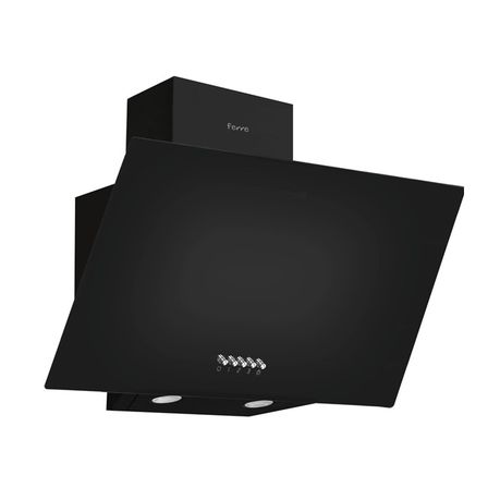 Ferre FH-Z001 Chimney Extractor Fan Cooker Hood 60cm Black Glass