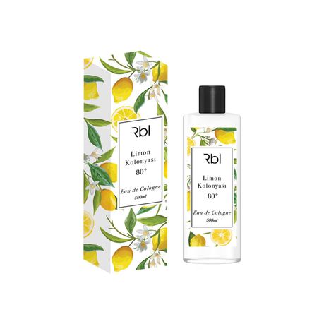 Rebul Lemon Eau de Cologne 500 ml Hand Cleanser