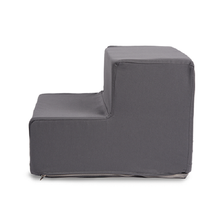 Load image into Gallery viewer, Woof Stairs - 2 Step Dog Steps - Dark Grey
