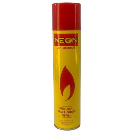 Neon Lighter Butane- 300ml Gas Lighter Refill