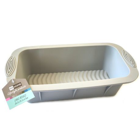 PH Home - Silicone Rectangular Cake Mold Grey