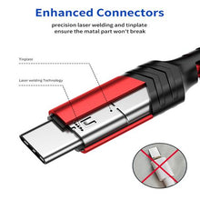 Load image into Gallery viewer, JsAUX USB 3.0 Type C 3A 5Gbps Fast Charging USB-A to USB-C 2 Meters
