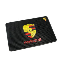 Load image into Gallery viewer, OQ Car Dashboard Silicone Mat with Car Logo - PORSCHE
