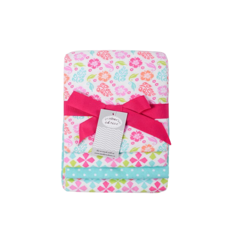 Mothers Choice - 4 Pack Flannel Baby Receiving Blankets - Flowers Buy Online in Zimbabwe thedailysale.shop