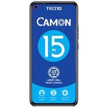 Load image into Gallery viewer, TECNO Camon Air 15 64GB Single Sim - Misty Grey + Vodacom Sim Card Pack
