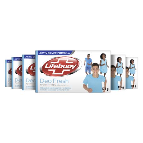 Lifebuoy Deo Fresh Hygiene Soap Bar 6x175g Buy Online in Zimbabwe thedailysale.shop