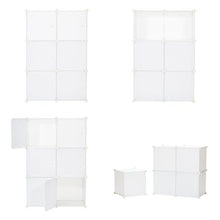 Load image into Gallery viewer, Gretmol 6 Cube Stackable Storage - White
