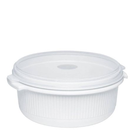 Emsa Micro Family Microwave Dish White 1.5L Buy Online in Zimbabwe thedailysale.shop