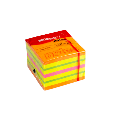 Kores CUBE Summer Neon Notes - 50 x 50mm - 400 sheets Buy Online in Zimbabwe thedailysale.shop
