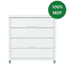 Load image into Gallery viewer, George &amp; Mason Baby - Tutto Chest Of Drawers With Wheels
