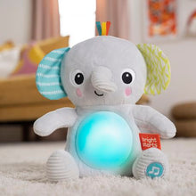 Load image into Gallery viewer, Bright Starts Hug-a-bye Baby Musical Light Up Soft Toy - Elephant
