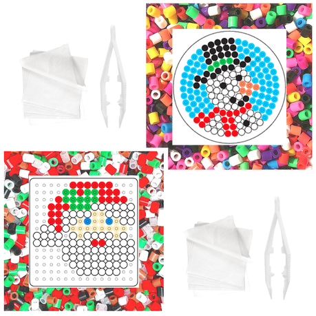 JKA - Christmas Friends - Double Combo Kit - Iron On Bead Craft Toy Buy Online in Zimbabwe thedailysale.shop