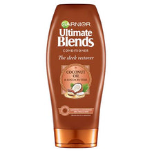 Load image into Gallery viewer, Garnier Ultimate Blends - Coconut Oil and Cocoa Butter Conditioner 360ml
