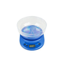 Load image into Gallery viewer, 5KG Kitchen Scale Portable Electronic Scale with LCD Display Blue
