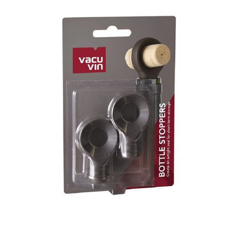 Vacuvin - Bottle Stopper - Set Of 2 Buy Online in Zimbabwe thedailysale.shop