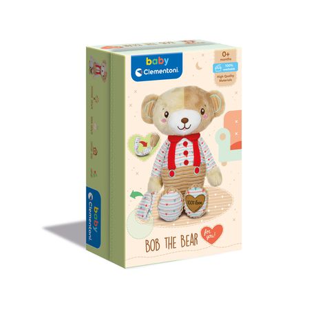 Clementoni - Bob The Bear Plush Toy Buy Online in Zimbabwe thedailysale.shop