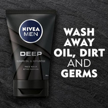 Load image into Gallery viewer, NIVEA MEN Deep Face Wash - 100ml
