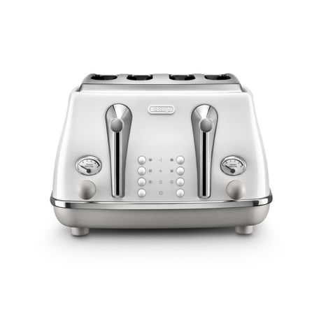 Delonghi - Icona Capitals 4 Slice Toaster - Sydney White Buy Online in Zimbabwe thedailysale.shop