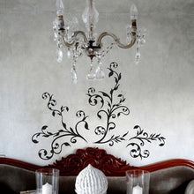 Load image into Gallery viewer, Fantastick - Floral Art Deco Vinyl Wall Art
