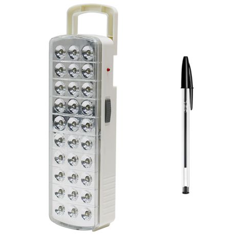 Rechargeable 30 LED Portable Lantern with Added Pen - DL134 Buy Online in Zimbabwe thedailysale.shop