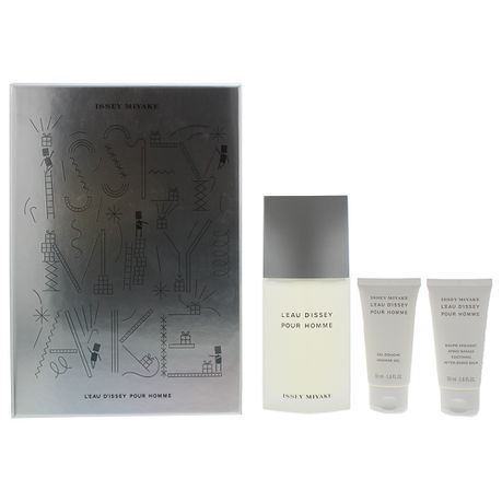 Issey Miyake L'eau d'Issey Pour Homme 3 Piece Gift Set (Parallel Import) Buy Online in Zimbabwe thedailysale.shop
