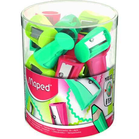 Maped Vivo Maxi 1 Hole Sharpener Tub of 36 Buy Online in Zimbabwe thedailysale.shop