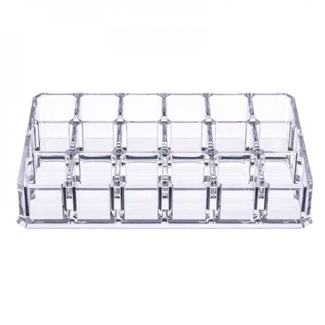 Styleberry 18 Multi-level Compartment Acrylic Lipstick Holder Organiser Buy Online in Zimbabwe thedailysale.shop