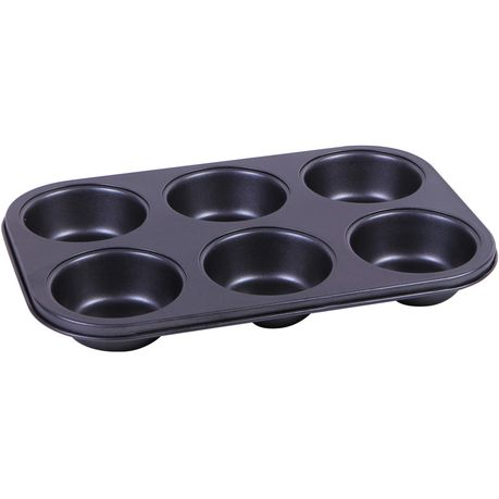 Metalix 6 Cup Giant Muffin Pan Buy Online in Zimbabwe thedailysale.shop