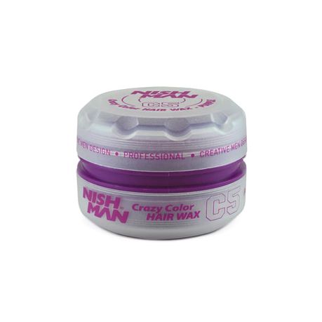 Nishman Coloring & Styling Wax C5 Purple 150 ML