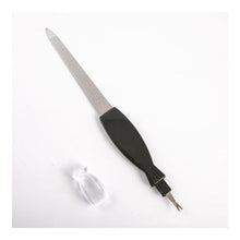 Load image into Gallery viewer, Kellermann 3 Swords Cuticle Remover / Sapphire Nail File PL 4946
