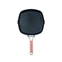 Load image into Gallery viewer, Foldable Handle Non-Stick Square Grilling Pan
