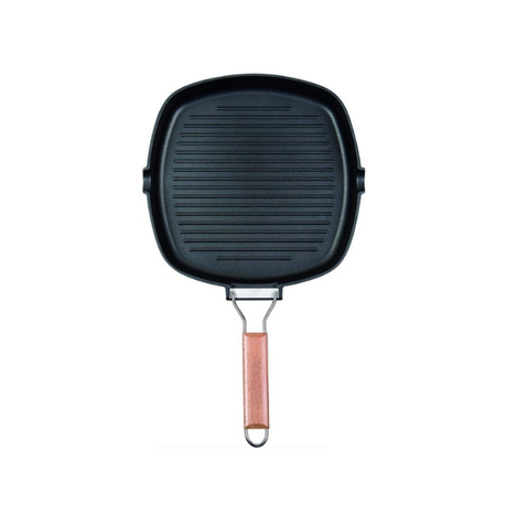 Foldable Handle Non-Stick Square Grilling Pan