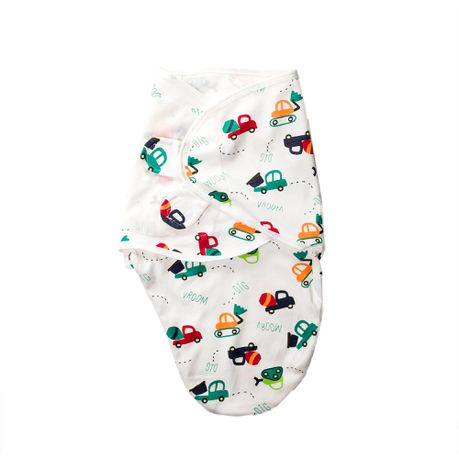 All Heart Mini Cars Printed Swaddle Buy Online in Zimbabwe thedailysale.shop