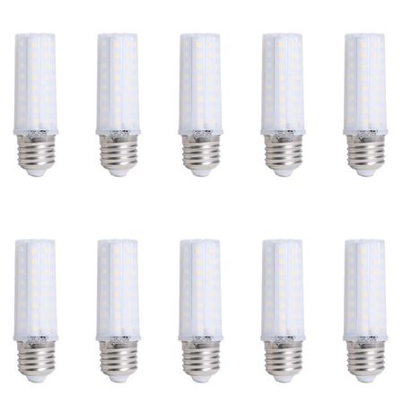 10 Pack -12W LED Corn Bulb E27