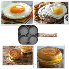 Load image into Gallery viewer, Kitchen Four-hole Frying Pot Thickened Omelet Pan
