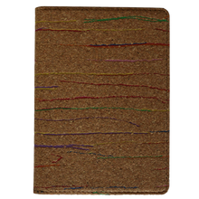 Load image into Gallery viewer, Natural Cork - Multicolour Lines
