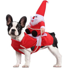 Load image into Gallery viewer, Pet Christmas Santa Claus Riding Costume - Medium

