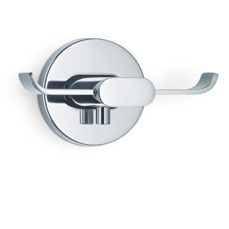 Blomus Twin Wall Hook Polished Stainless-Steel AREO Buy Online in Zimbabwe thedailysale.shop