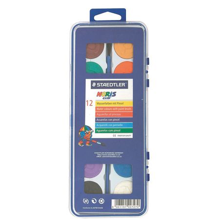 Staedtler Noris Club Paintbox - 12 Colours Buy Online in Zimbabwe thedailysale.shop