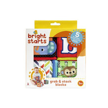 Load image into Gallery viewer, Bright Starts - Grab 'N Stack Blocks
