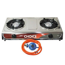 Load image into Gallery viewer, Choice Stainless Steel Gas Stove
