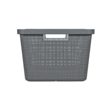 Load image into Gallery viewer, Curver by Keter - Jute Laundry Basket Grey
