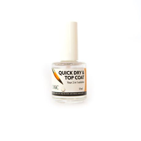 CHIC - QUICK DRY & TOP COAT - 2-IN-1 SOLUTION Buy Online in Zimbabwe thedailysale.shop