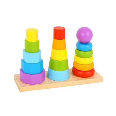 Nuovo Wooden Shape Tower Buy Online in Zimbabwe thedailysale.shop