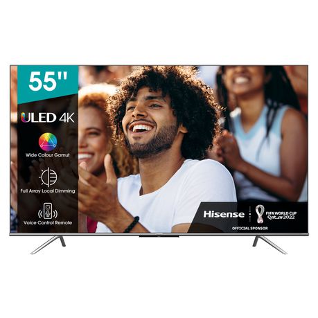 Hisense 55 4K Smart ULED TV with HDR & Dolby Vision Buy Online in Zimbabwe thedailysale.shop